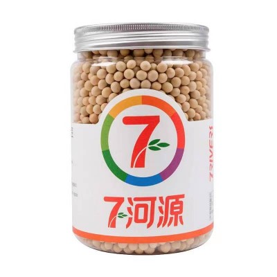 七河源有机黄大豆1kg/罐图1