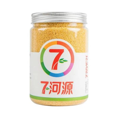 七河源有机小米1kg/罐图1