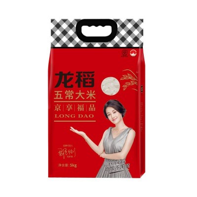 龙稻京享福品五常大米软糯甘甜粒粒飘香5kg/袋图1