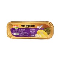 都乐悠甜系列泰国冷冻榴莲肉无核纯肉100g/盒*10盒
