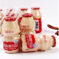 娃哈哈乳酸菌饮品养乐多小瓶迷你版益生菌100ml*32儿童牛奶图2