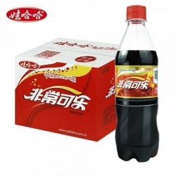 国货娃哈哈非常可乐怀旧汽水碳酸饮料500ml*6/12瓶官方正品整箱图5