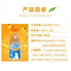 北冰洋 PET桔汁汽水冰镇享乐酷爽一夏桔子味便携装塑料瓶整箱300ml*24图6