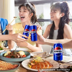 百事可乐 Pepsi 清柠味汽水 碳酸饮料 330ml*24听*2箱 原装批团购图7