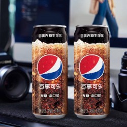 百事可乐无糖330ml*12听细长罐0糖0卡整箱碳酸饮料饮品图7