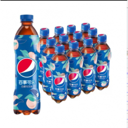 百事可乐整箱（太汽系列 桂花 白柚青竹 白桃乌龙）500ml*12图2