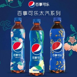 百事可乐整箱（太汽系列 桂花 白柚青竹 白桃乌龙）500ml*12图5