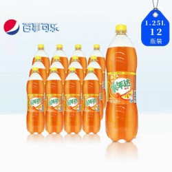 百事可乐原味 美年达 七喜整箱1.25L*12图4