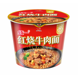 统一整箱红烧牛肉桶面103g*12桶图3