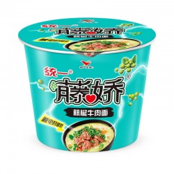 统一藤椒牛肉桶面105g*12桶图3