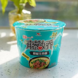 统一藤椒牛肉桶面105g*12桶图6