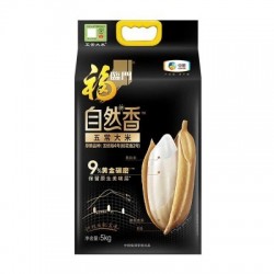 福临门自然香五常大米稻花香2号 9%黄金碾磨 保留原生美味层5kg/袋
