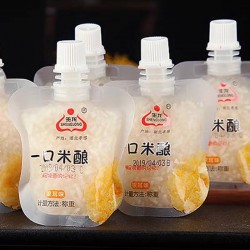 生龙一口米酿袋装即食饱腹醪糟便携休闲吸吸零食米酒饮料5斤装图4