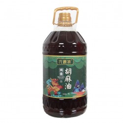 物理压榨纯香胡麻油5L石磨年代非转基因，无任何添加剂图7