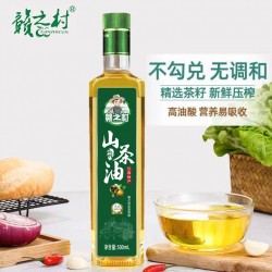 赣之村压榨一级山茶油500ml*1瓶 传统压榨茶籽油图2