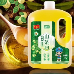 赣之村有机山茶油5L礼盒装原香压榨一级江西山茶油图3