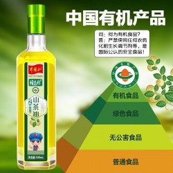 赣之村有机山茶油500ml*2礼盒装原香压榨一级江西山茶油图4