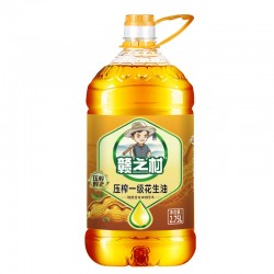 赣之村压榨一级花生油家用食用油纯正花生油桶装2.75L/桶图3