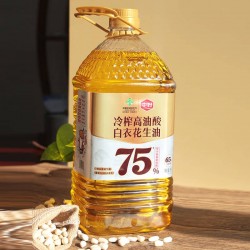 中好冷榨高油酸花生油采用优质非转基因莱籽油物理压榨而成5L/桶图5