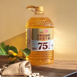 中好冷榨高油酸花生油采用优质非转基因莱籽油物理压榨而成5L/桶图4