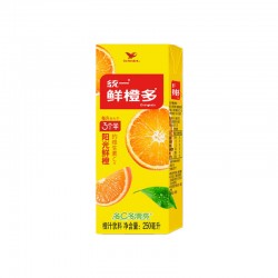 统一正品鲜橙多 250ml*24盒/箱 整箱装果汁橙汁饮料果味纸盒图5