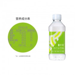 依能青柠苏打水饮料无糖无汽弱碱性饮用水350ml*24瓶整箱图5