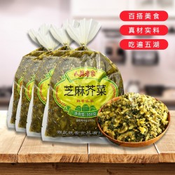 人类老家芝麻芥菜300g/袋图3