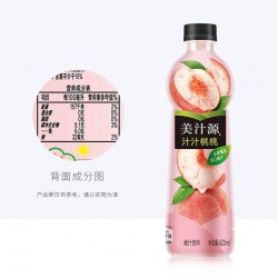 美汁源汁汁桃桃果汁420ml*12瓶整箱饮料桃汁果味饮品可口可乐产品图4