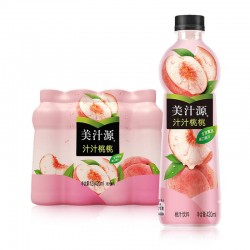 美汁源汁汁桃桃果汁420ml*12瓶整箱饮料桃汁果味饮品可口可乐产品图5