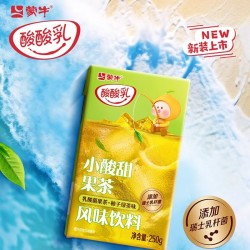 蒙牛酸酸乳乳酸菌柚子绿茶真茶真柚子 250g*24盒 整箱装图2