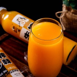 沙棘汁吕梁野山坡山西特产饮料300ml*8瓶整箱生榨果汁纯沙棘汁原浆特价装图3