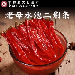 老坛子老母水泡红椒二荆条 1kg*2袋图2