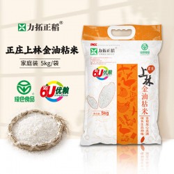 力拓正稻正庄上林金油粘米5kg/袋