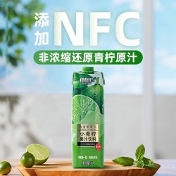 佰恩氏小青柠汁饮料NFC非浓缩还原0脂饮品果汁果味饮料200ml*12瓶图5