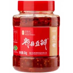 元老正宗四川特产郫县红油豆瓣酱500g/1kg*1瓶家用厨房川菜回锅肉调料图2