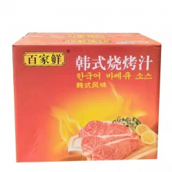 百家鲜韩式烧烤汁商用620ml瓶装烧烤BBQ专用调味汁家用烧肉汁包邮图4