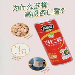 内蒙古高原露杏仁露植物蛋白饮料每罐240ml*16罐图3