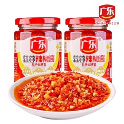 广乐蒜蓉辣椒酱260g*12瓶整箱装下饭菜自制农家剁椒酱图5