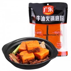 广乐火锅底料牛油360g*20袋整箱装四川特产手工家用老成都麻辣烫香锅调料商用图4