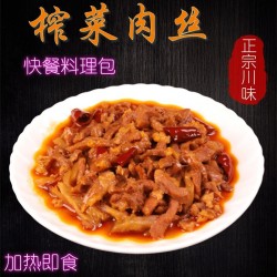 榨菜肉丝正宗川菜商用快餐菜包预制菜小碗菜料理包200g图4