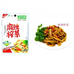 榨菜礼品盒榨菜肉丝榨菜汤四川榨菜榨菜丝腌制榨菜榨菜炒肉60g*30袋图5