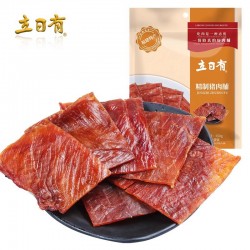 立日有猪肉脯250g 独立小包装原味肉脯干 福建特产休闲小吃零食品图2