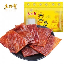 立日有猪肉脯300g 独立小包装原味肉脯干 福建特产休闲小吃零食品图2