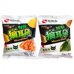 【怡味园】零食加虾猫耳朵 800g*1箱（40包)图7