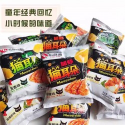 怡味园加虾猫耳朵  麻辣味 400g*1箱图5