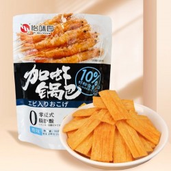 怡味园加虾锅巴立体袋 90g*3袋图2