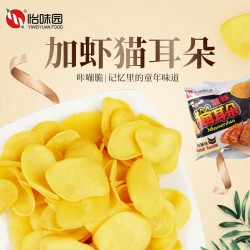 怡味园加虾猫耳朵蟹黄味 500g*1包图5