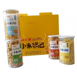 批发北方水城山西沁州黄小米锅巴礼盒十盒起批零食小吃食品香酥脆图5