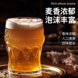 意文德式小麦啤酒500ml*24整箱易拉罐装德国原装进口大麦黄啤饮品图3