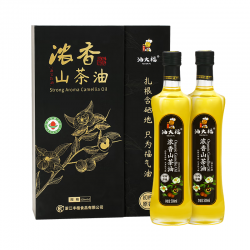 油大福油大福山茶油礼盒装500ml*2 食用油送礼 浓香茶籽油 年货福利团购 1L图5